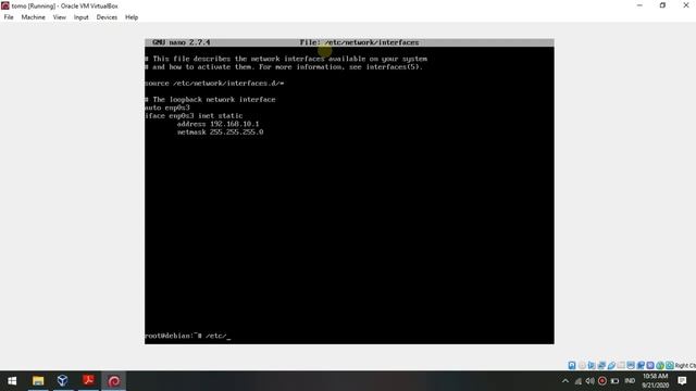 Pertemuan 2 - Konfigurasi IP Address Debian смотреть онлайн