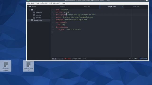 Dart Web Programming for Beginners: 06 Web App Structure Review in Atom смотреть онлайн