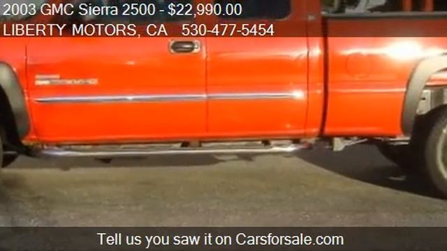 2003 GMC Sierra 2500 SLT Ext. Cab 4WD - for sale in Grass Va смотреть онлайн