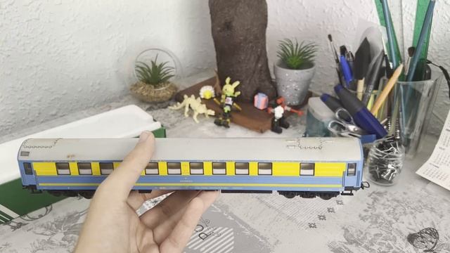 Обзор вагона RIC UZ от Sachenmodel