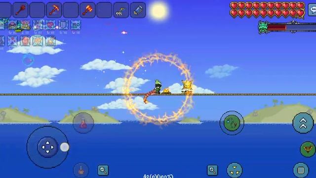 Pre-Mech Summoner vs. Master Mode Duke Fishron [Terraria Mobile 1.4.0.5.1] смотреть онлайн
