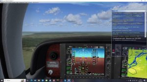 Полёт по кругу на аэродроме 10-участок, Хабаровского края. MSFS FSX
