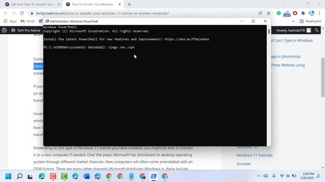 How To Transfer Your Windows 11 License to Another Computer смотреть онлайн