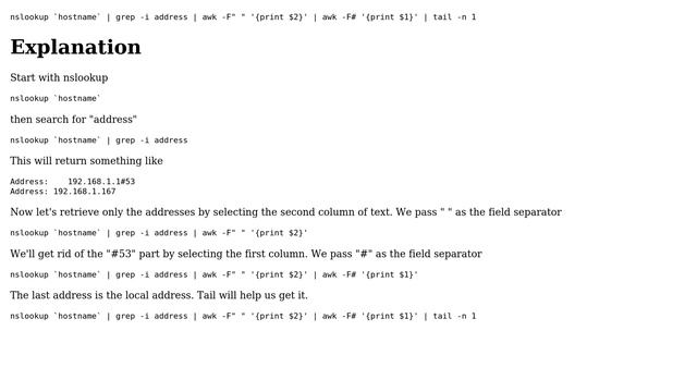 How to get the IP address of a Unix machine? (5 Solutions!!) смотреть онлайн