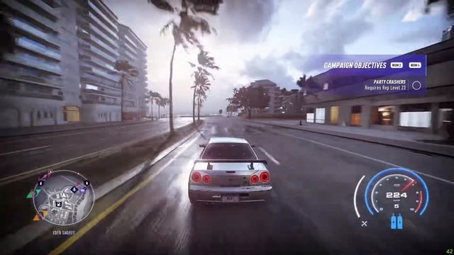 Nissan Skyline GT-R V-Spec '99 Tribute: Paul Walker's Spirit Revs Up in Need for Speed Heat смотреть онлайн