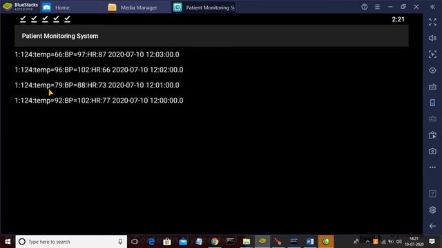 PATIENT MONITORING APPLICATION смотреть онлайн