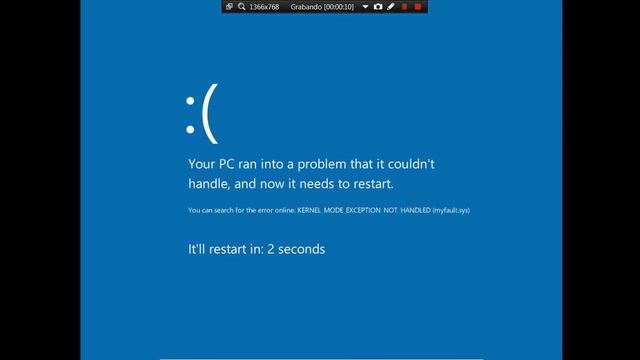 Windows 8 Developer Preview BSOD #23 смотреть онлайн