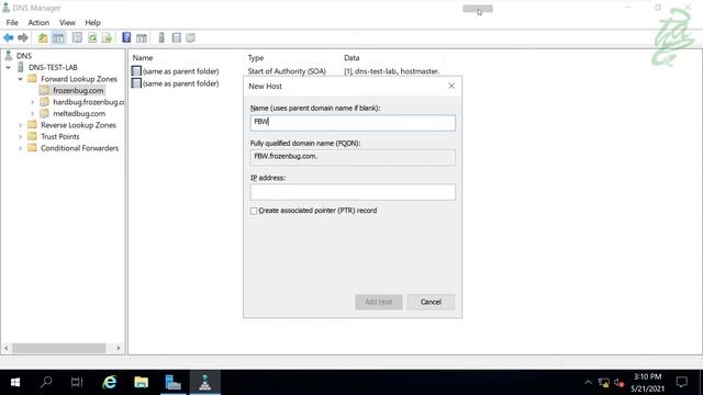 92 - Create Host (A) and PTR DNS Records смотреть онлайн