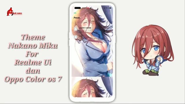 Nakano Miku Theme Realme ui Dan Oppo Coloros 7 Tembus akar смотреть онлайн