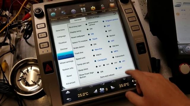 Android 7.1 - Outside Temp - Unit Change смотреть онлайн