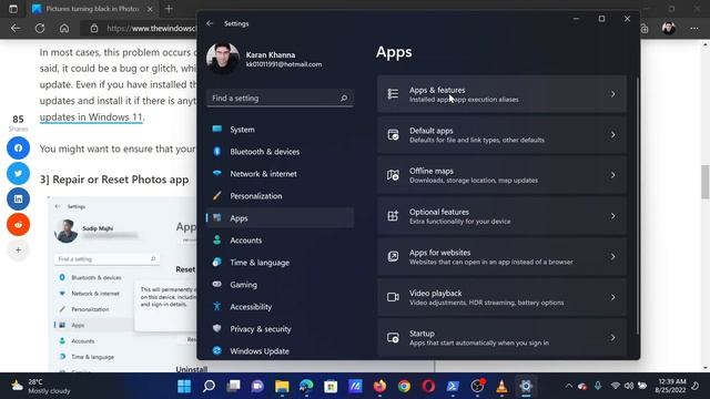Pictures turning black in Photos app of Windows 11/10 смотреть онлайн