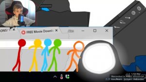 Реакция на стикменов