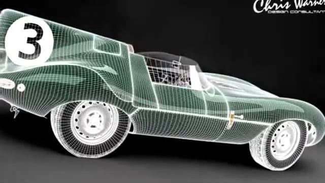 jaguar D Type model Car смотреть онлайн