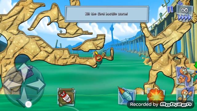 Worms 3 (Galaxy Note 3 Android Gameplay) смотреть онлайн