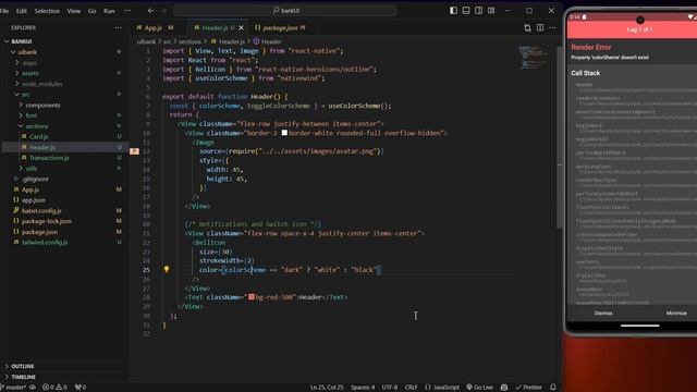 Build a Bank App UI || React Native and Expo Projects | React Native for Beginner 2024 смотреть онлайн