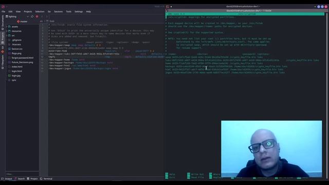 Instalação e particionamento avançado no linux com criptografia - Parte 4 - FSTAB e CRYPTTAB смотреть онлайн