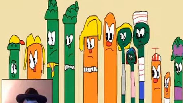 Crazy fedora kid watches veggie city! смотреть онлайн