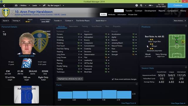 Football Manager 2014: Leeds United save in 2063. смотреть онлайн