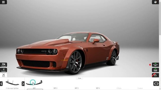 Dodge Challenger SRT "Black Iridiscent" смотреть онлайн