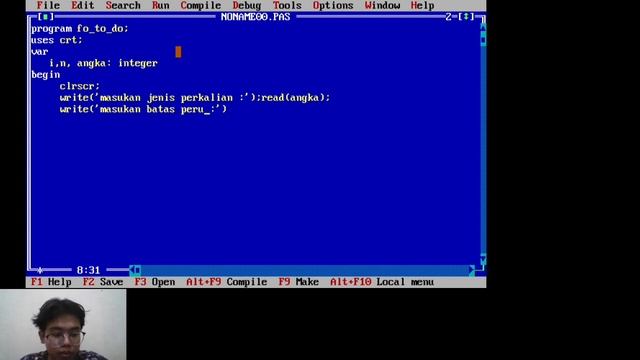 8.program pascal for to do смотреть онлайн