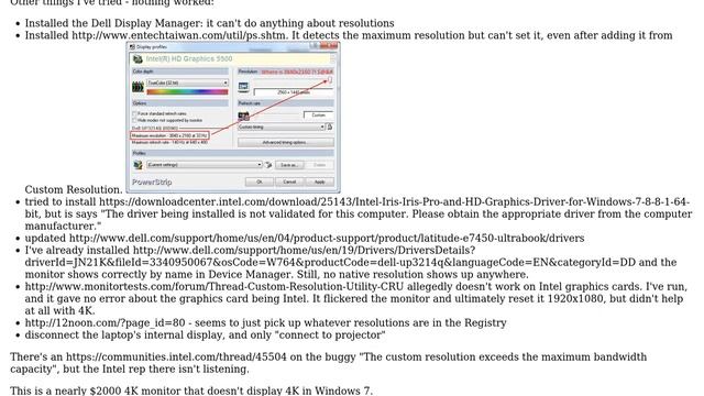 Enable ~4K (3840 X 2160) resolution on Windows 7 with Intel HD Graphics card (2 Solutions!!) смотреть онлайн
