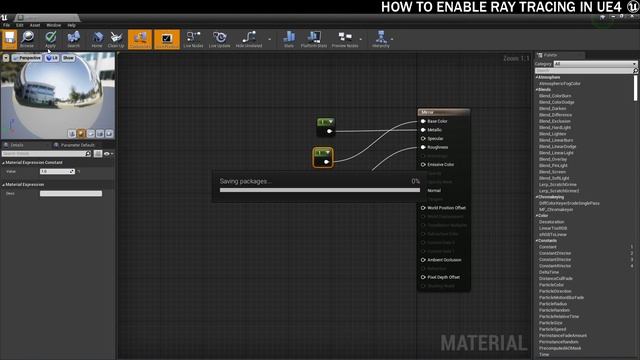 How to Enable Ray Tracing in Unreal Engine 4 смотреть онлайн