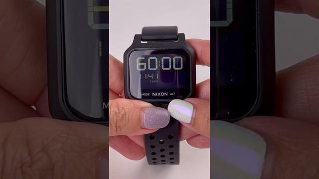 【NIXON】THE HEAT 極限科技方形電子 橡膠腕錶/黑 A1320-001 смотреть онлайн