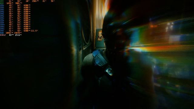 Cyberpunk 2077 \i7 4960x\FHD\Pre-Max Settings\RTX ON DLSS Balanced\RTX 2060 Super