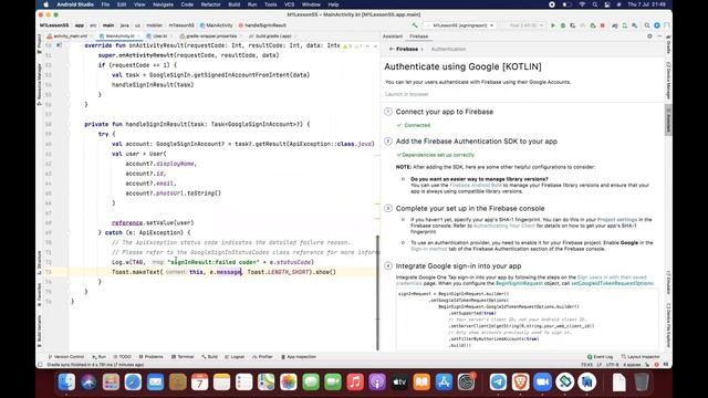 64. Firebase Realtime Database In Android (Part 1) (Android Dasturlash Darslari)