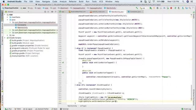 Jibestream Tutorials - How To Show Icons With Interaction (Android SDK)