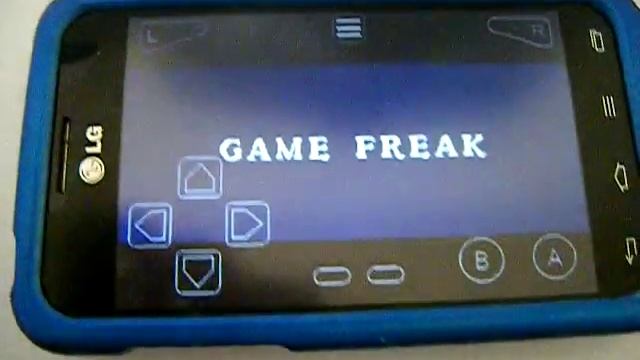 GBA Emulator on Android Phone (LG Optimus Dynamic 2) смотреть онлайн