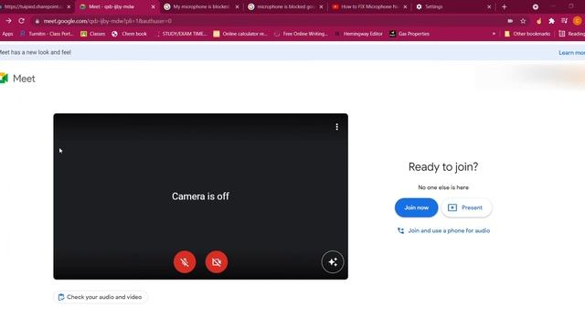 How to Fix microphone is blocked in Google Meet Windows 10. смотреть онлайн
