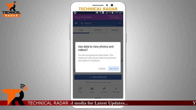 How to Remove Free Mode Bar from Facebook App in Android | Facebook free mode OFF 2020 смотреть онлайн