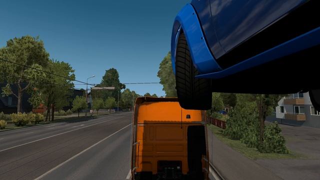 Euro Truck Simulator 2 - Welcome To Estonia - Dodge Challenger Hellcat смотреть онлайн