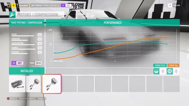 FH4 1987 Pontiac trans am gta drag tune смотреть онлайн