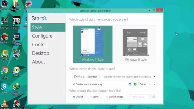 How To Get Start Menu Back In [Windows 8/8.1] [Easy Tutorial] смотреть онлайн