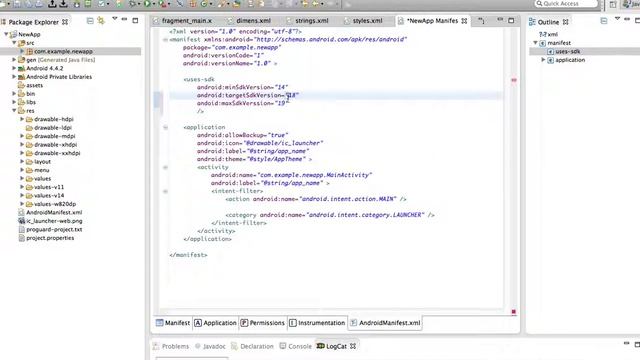 android Manifest 07 اندرويد смотреть онлайн