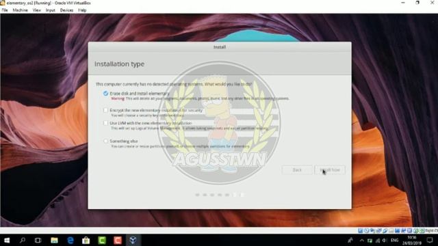 Tutorial cara install OS LINUX dengan VIRTUAL BOX | agusstwn смотреть онлайн