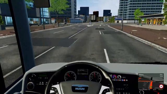 Fernbus Simulator Essen Duisburg Seferi смотреть онлайн