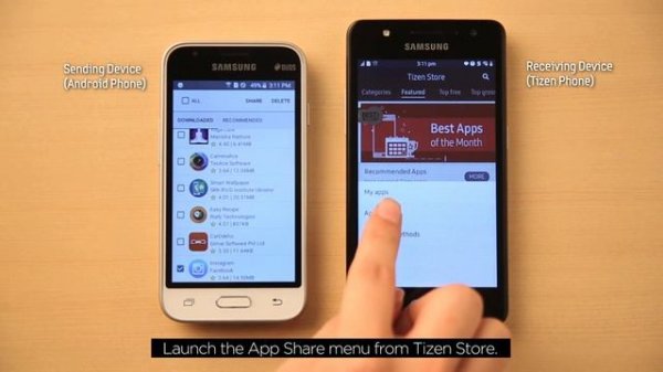 [Tutorial] Tizen App Share from Android to Tizen