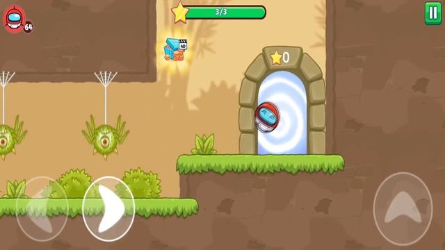 Red Ball 5 Gameplay Walkthrough - Part 14 ( Android / iOS ) смотреть онлайн