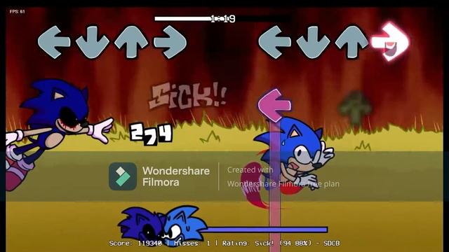 Sonic Vs Sonic.EXE In FNF Confronting Yourself!