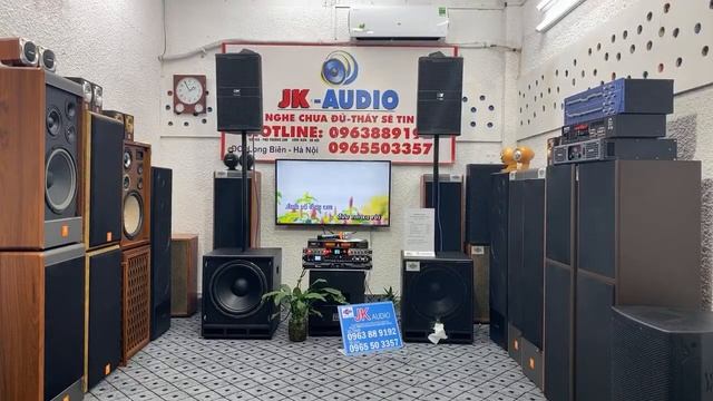 Loa sub S1500 bass 40 ghép cặp với Loa full bass 25 thì đánh có phá làng phá xóm/JKAUDIO 0963889192 смотреть онлайн