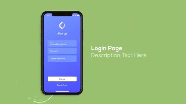 iOS Mobile App Promotion After Effects Templates смотреть онлайн