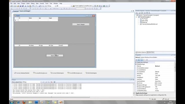 Datagridview Searching and Relationships in Visual Basic .net смотреть онлайн