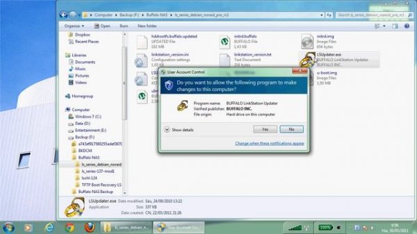 How to update your NAS Buffalo Linkstation to Debian