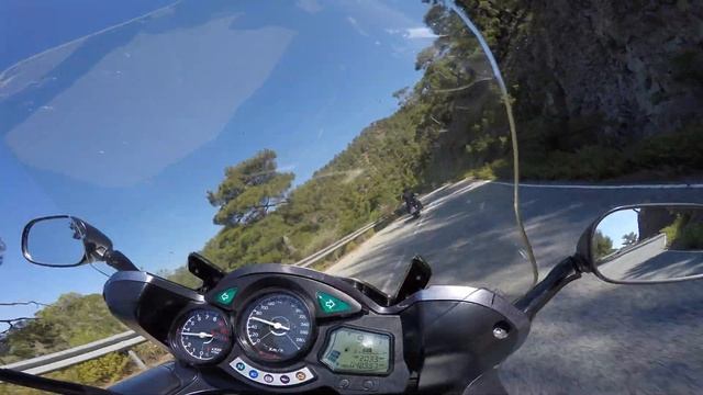 HONDA VTX1800 IN ACTION CYPRUS