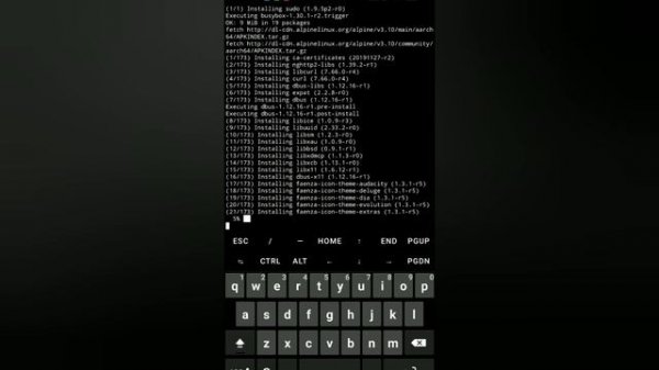 How To Install Alpine Linux Desktop On Android No Root | How to install alpine linux in Termux