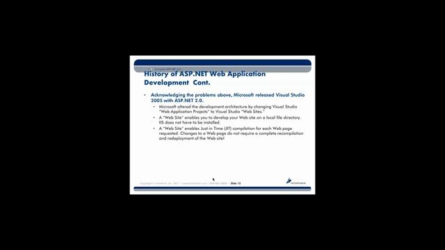Intertech - Complete ASP.NET 4.0 Training - Part 3 смотреть онлайн