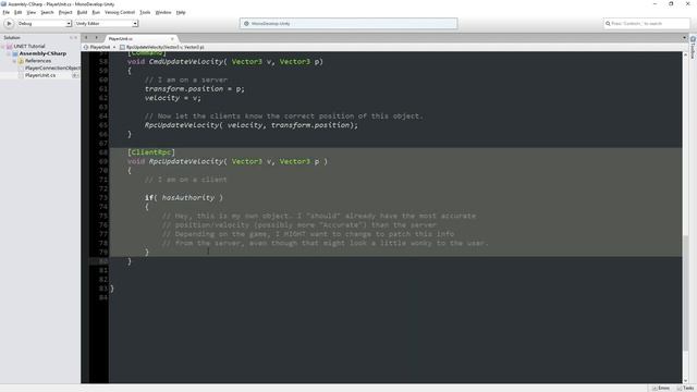 Unity MULTIPLAYER Tutorial -- Episode 4 смотреть онлайн